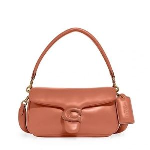 Coach Pillow Tabby Shoulder Leather Bag 26 in Light Coral C0772